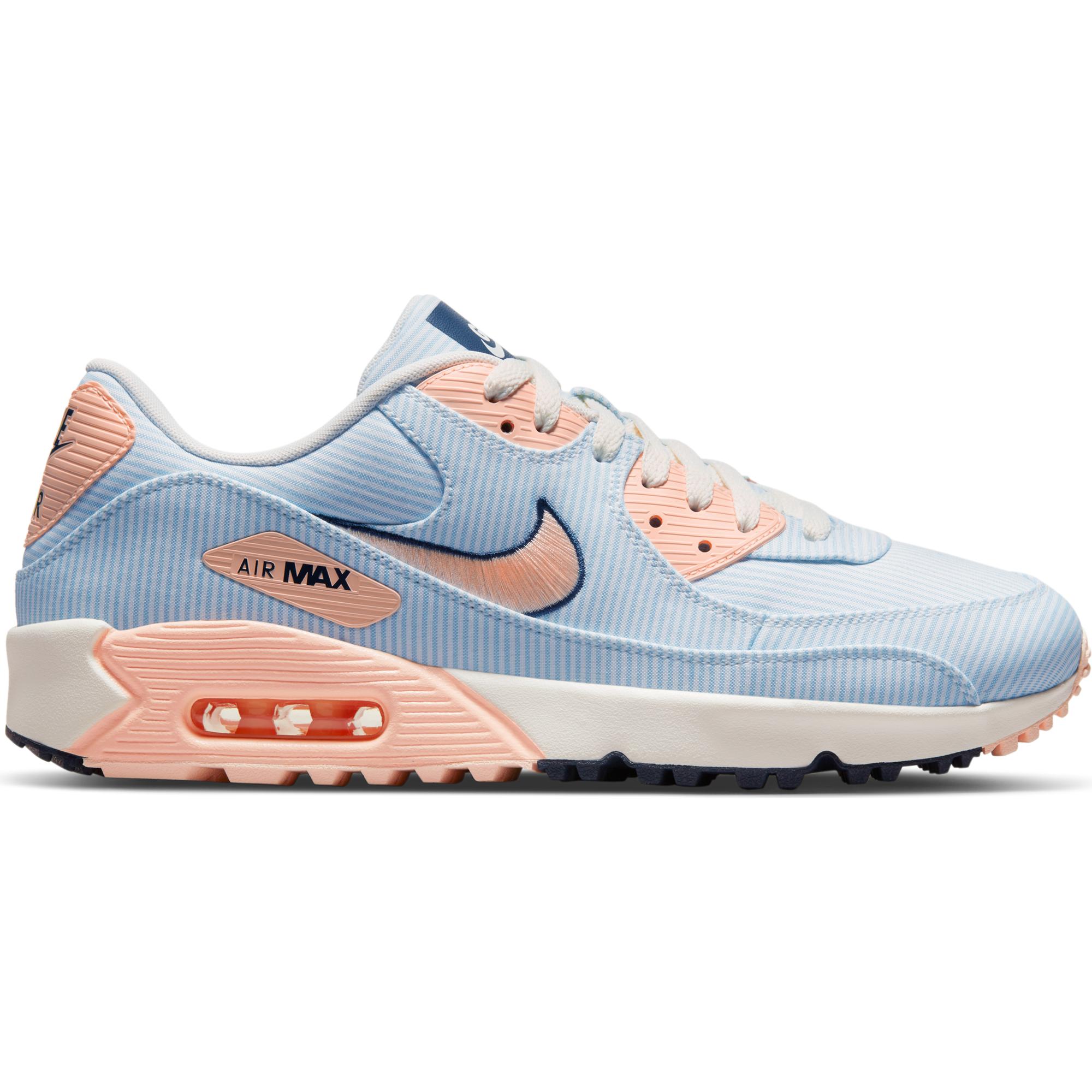 Nike Air Max 90 G NRG Spikeless Golf Shoe-Blue | NIKE | Golf Nike Air Max 90 G NRG Spikeless Golf Shoe-Blue | NIKE | Golf